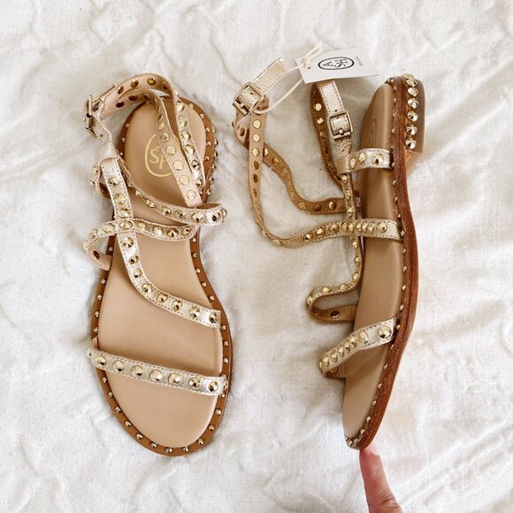 Ash Women's Petra Studded Strappy Sandals Size 5 - Picture 4 of 7